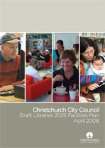 Draft Libraries 2025 Facilities Plan cover
