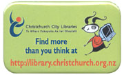 Find more than you think at library.christchurch.org.nz