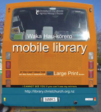 Mobile Library back