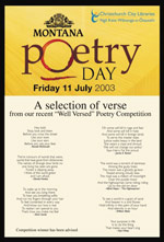 Montana Poetry Day - click here to view pdf of poster