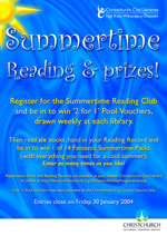 Click to view pdf of Summertime Reading Club Poster