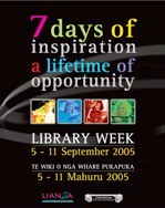 Library Week 2005 poster