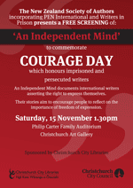 Courage day poster