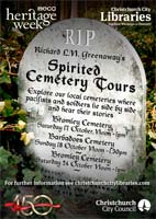 Cemetery Tours poster