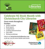 New Zealand Book Month Star Communities Advert