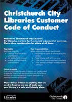 Code of Conduct flyer