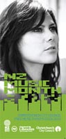 NZ Music Month brochure cover