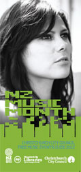 2012 New Zealand Music Month brochure