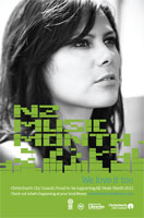 NZ Music Month poster