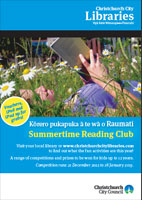Summertime Reading Club poster
