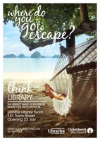 Escape to Central Library Tuam - poster