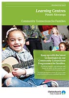 Community Connections for families and adults posters
