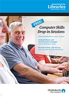 Computer skills drop-in poster