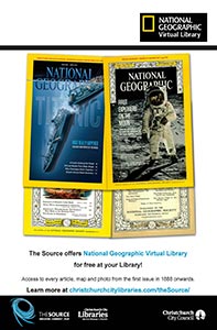 National Geographic Virtual Library poster