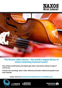 Naxos Music Library poster