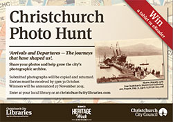 Christchurch Photo Hunt postcards