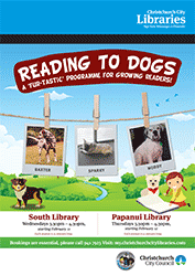 Reading to Dogs poster