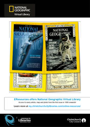 National Geographic Virtual Library poster