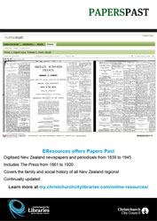 Papers Past poster