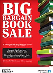 Book sale poster