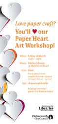 Paper craft flyer