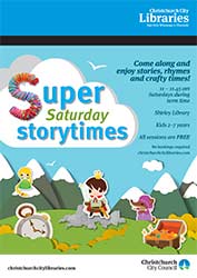Super Saturday Storytime poster