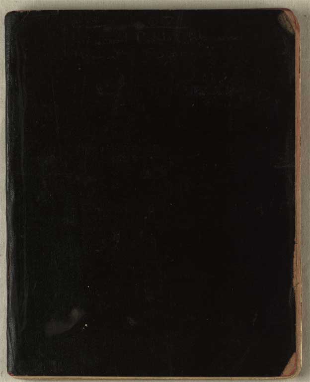 Image of Minute book, 1909 - 1910 1909 - 1910