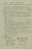 Thumbnail Image of Libraries and Mechanics Institute Act 1908. Declaration of intention