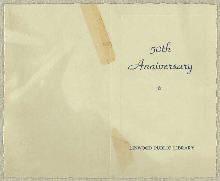 Image of 50th Anniversary. The President and the Committee cordially invite 1959