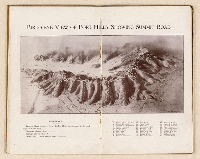 Image of The Summit Road : its scenery, botany, and geology 1914