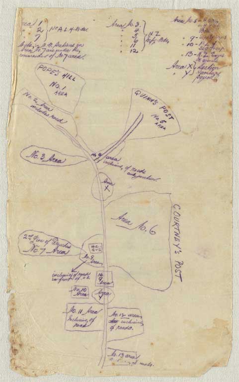 Image of Gallipoli campaign : operation and transport orders, memoranda