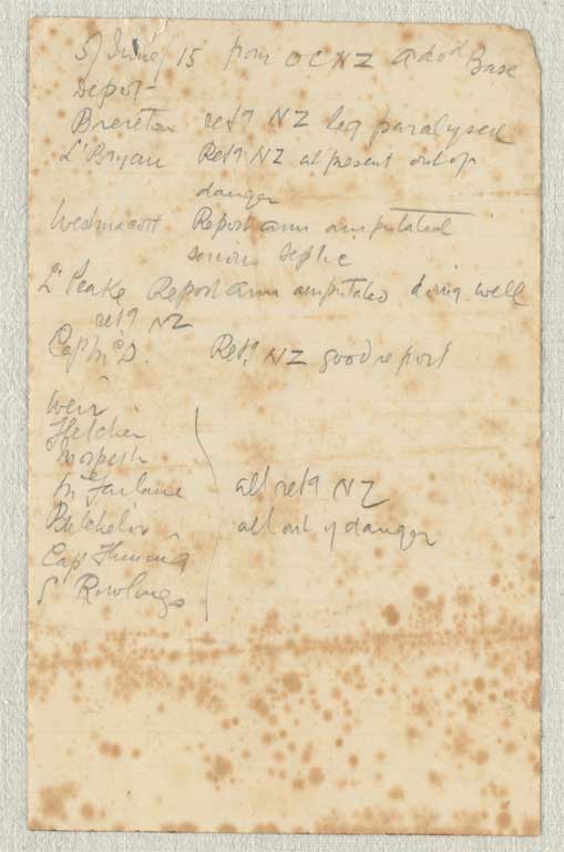 Gallipoli campaign : operation and transport orders, memoranda and other papers issued to the Canterbury Infantry Battalion at Lemnos, January-September 1915 