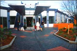 New Fendalton Library entrance