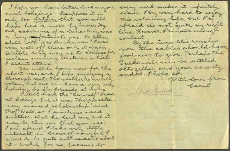 [Letter to Hazel] 16 June [1915]