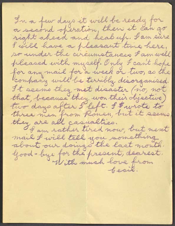 [Letter to Hazel] 5 October '16