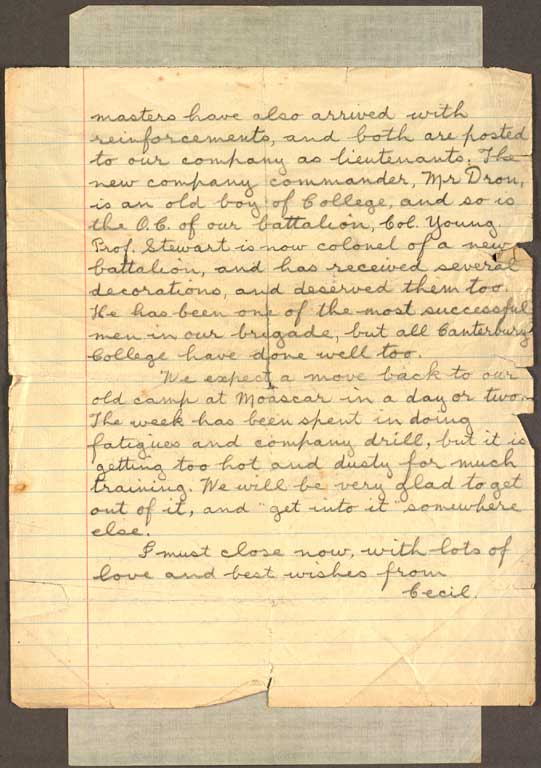 [Letter to Hazel] 18 March [1916]