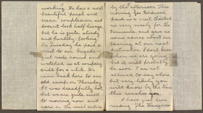 [Letter to Hazel] 26 March [1916]
