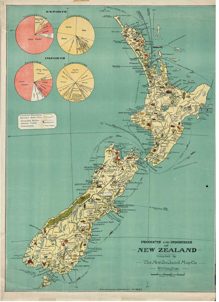 Products and industries of New Zealand. [194-?] 