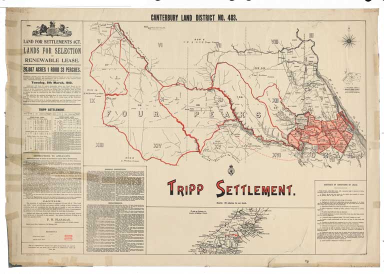 Tripp settlement. 1910 