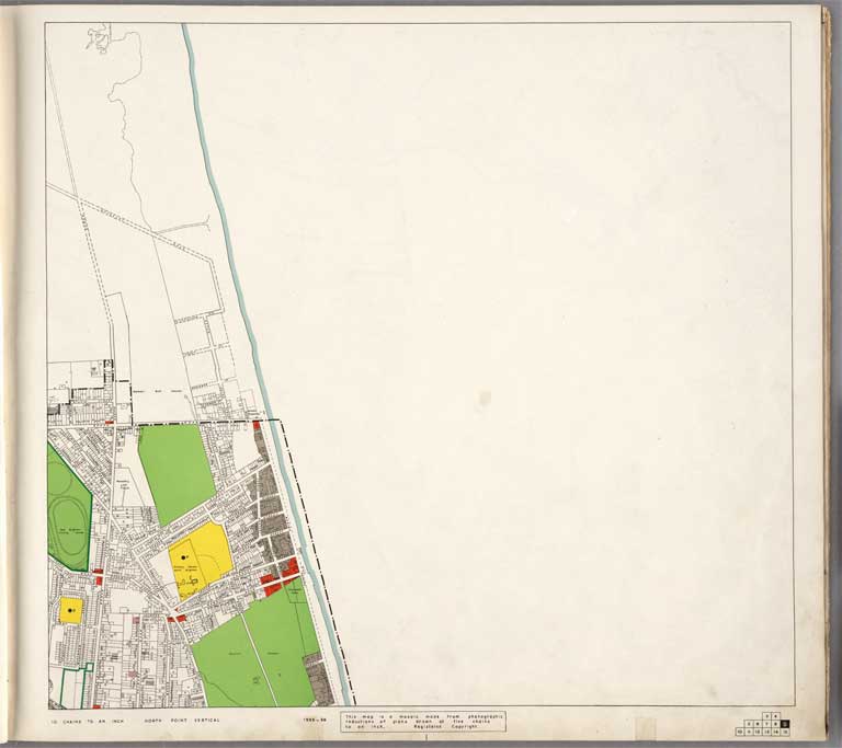District planning scheme, section one (zoning) 1962 Sheet 5 of 17.