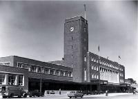 Christchurch railway station, Moorhouse Avenue, Christchurch - 1960