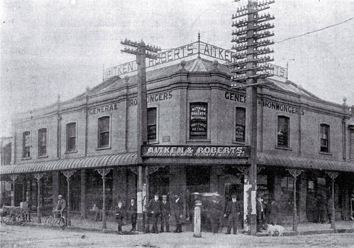 Aitken & Roberts, corner of Colombo and Lichfield Streets, Christchurch 