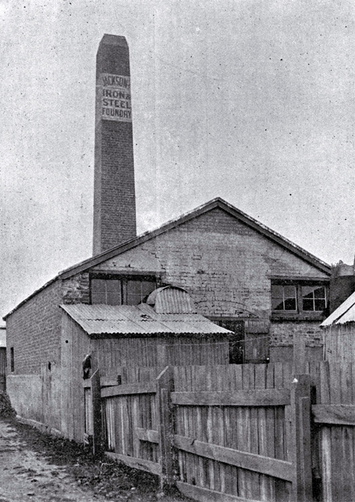 William H. Jackson's foundry, Madras Street, Christchurch 