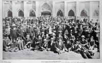 Striking slaughtermen outside the Supreme Court, Christchurch
[1907]