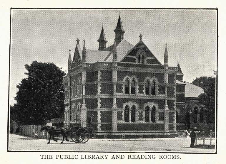 The Public Library and Reading Rooms