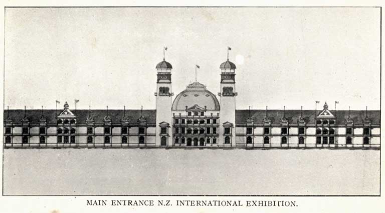 Main Entrance N.Z. International Exhibition