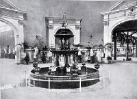 New Zealand International Exhibition : the grand hall with central fountain