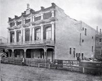 Exterior view of the Theatre Royal, Christchurch, prior to opening - 1907
