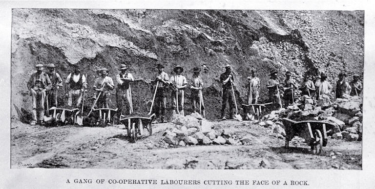 A gang of co-operative labourers 