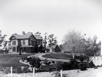 House and stables in Innes Road, St Albans, Christchurch, ca 1900